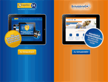 Tablet Screenshot of extrapolice24.de